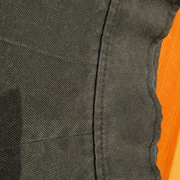 Black with glitter MIU MIU wide leg trousers - Picture 3 of 5